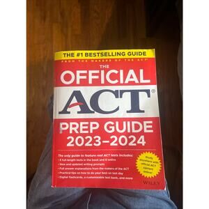 The Official ACT Prep Guide 2023-2024, Paperback